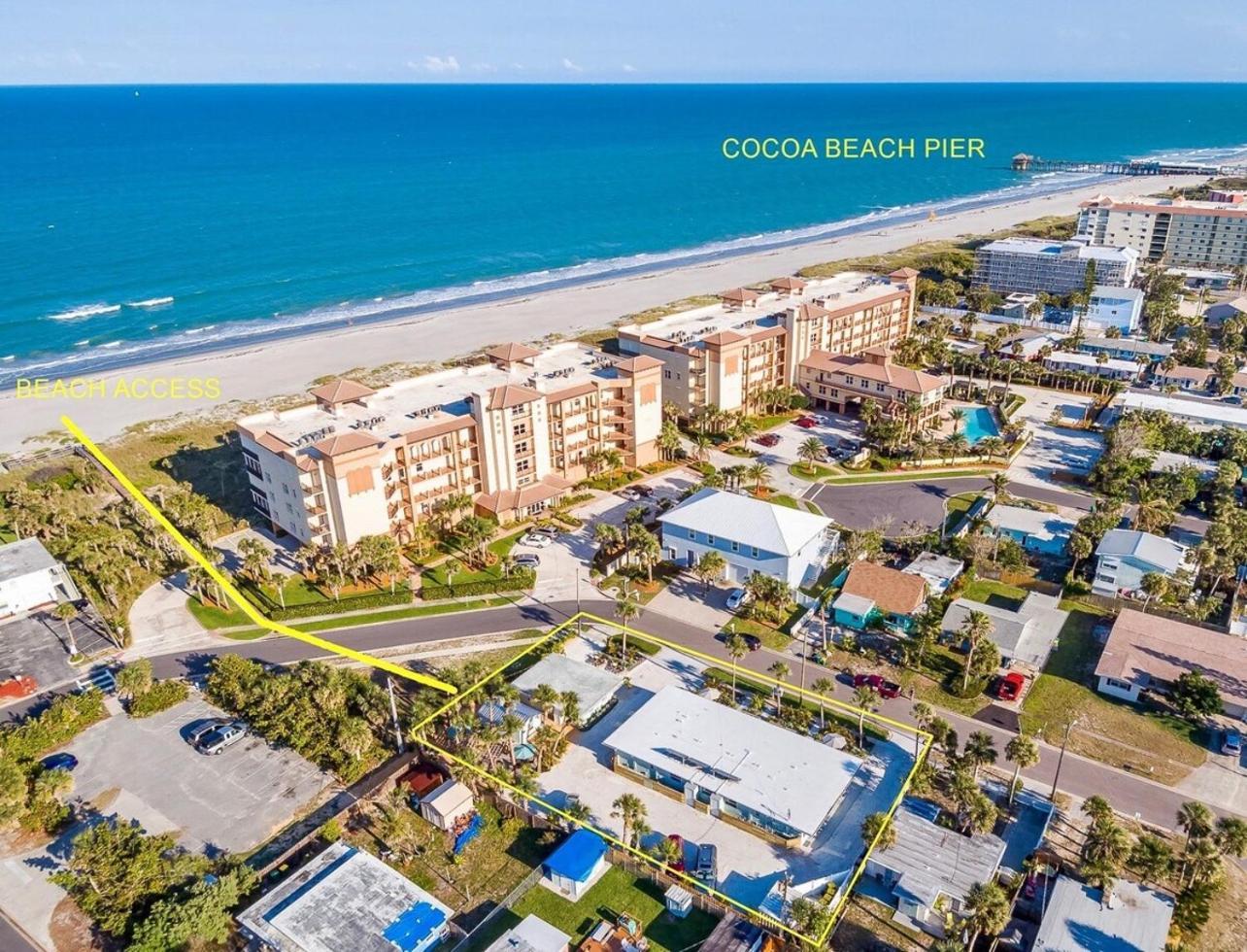 Boutique Vacation Rental Complex At Beach Cocoa Beach Exterior foto